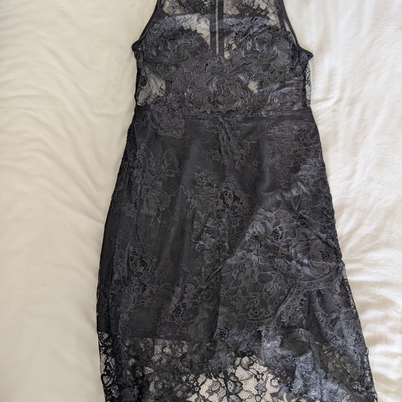Black Lace Dress - Picture 1 of 5